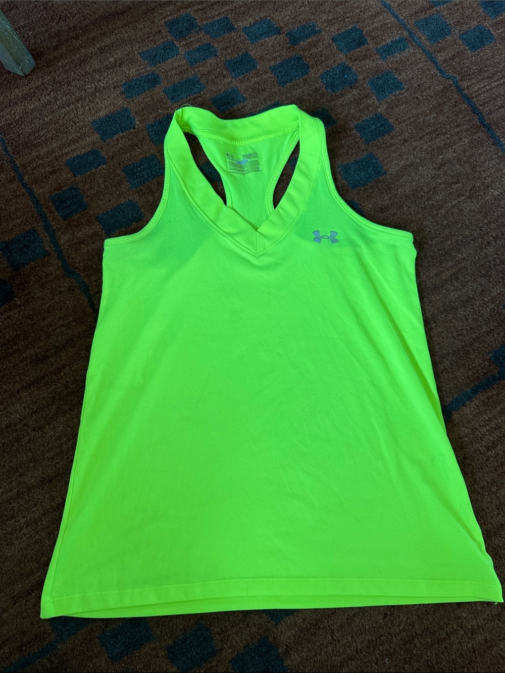 Under Armour Women’s Neon Lime Racerback Tank Top